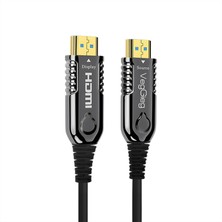VegGieg 4K 60Hz 18GBPS Hdr Arc Hdcp Fiber Optik HDMI 2.0 Kablo 10 Metre