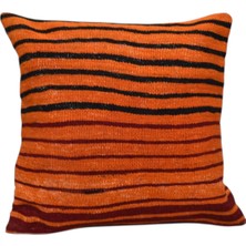 Kilim Antik El Dokuma Kilim Kırlent Yastık Kılıfı 0249 - Yeni - Çok Renkli