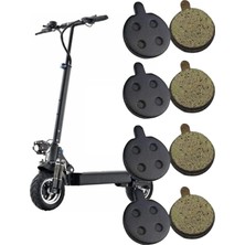 Bisiklet Dünyam Onvo Elektrikli Scooter 012 x Plus Uyumlu Scooter Fren Balatası (4 Çift) ve Balata Çeşitleri