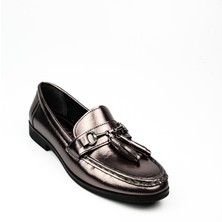 Babalı 6187 Toce Platin Loafer Günlük Kadın Ayakkabı