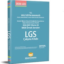 2026 8. Sınıf Meb Örnek Soruları Lgs Matematik Çalışma Kitabı