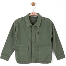 Nk Kids Erkek Çocuk 8-14 Yaş Cepli Mevsimlik Ceket 46703 Haki
