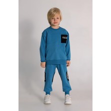 Dmb Mojo Erkek Çocuk 4-8 Yaş Basic Eşofman Takımı Mavi