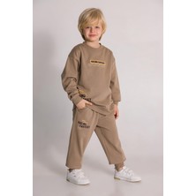 Dmb Mojo Erkek Çocuk 4-8 Yaş Eşofman Takımı Bej