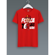 FNBX Forza Leclerc Kırmızı T-Shirt