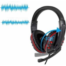 Erbar Oyuncu Kulaklığı Kulak Üstü Kablolu Gaming Kulaklık Mikrofonlu Anc Özelliği - M678R940-K046