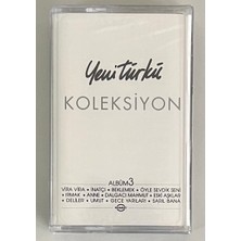 DMC Yeni Türkü Koleksiyon Albüm 3 Vira Vira Kaset (Jelatininde Sıfır Orijinal Dönem Baskı Kaset)