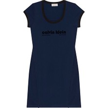 Calvin Klein Kadın Mavi Elbiseler