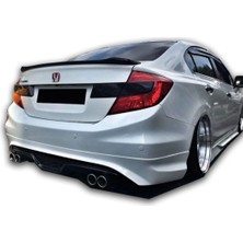Atik Garaj Honda Civic Fb7 (2012-2016) Anatomik (Yarasa) Spoiler (Plastik)