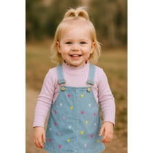 Baby Buu Laura Baby Kız Bebek Çocuk Sevimli Kot Elbise