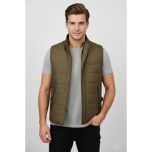 Bigazzi Erkek Spor Hakim Yaka Yelek Regular Kalıp 959-309 BGL-ST04875