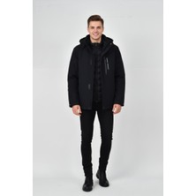 Dynamo Erkek Kapüşonlu Spor Mont 2 Parça Regular Fit 3361 BGL-ST04901