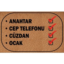 Bazaar Forum Dekoratif , Eğlenceli Dijital Baskı  Kapı Önü Paspası - Paspas