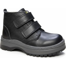 Tekiner Hakiki Deri Kürklü Erkek Çocuk Botu Ortopedik