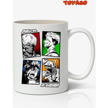 Toyaso Jujutsu Kaisen  Anime Temalı Kupa Bardak - Sevgiliye Arkadaşa Hediye