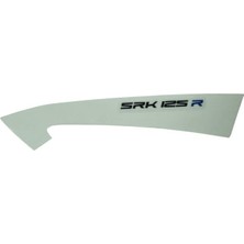 Qj SRK125R Arka Kuyruk Stıcker  Mavi Sağ