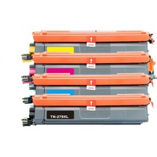 Brother MFC-L3760CDW Uyumlu Set 4 Renk Muadil Toner