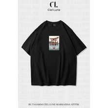 Nevermind Japan Baskılı Özel Oversize Unisex Tişört