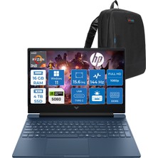 Hp Victus Gaming Amd Ryzen Aı 5 340 16GB Ddr5 4tb SSD RTX5060/8GB 15.6"fhd  (1920 x 1080), 144 Hz, Ips, 300 Nits WIN11PRO Gaming Bilgisayar CJ6L4EAP05+ZETTAÇANTA