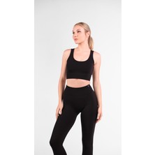 Cervus Fleecea Spor Tayt Seamless Şardonlu Toparlayıcı ve Şekillendirici Yüksel Bel Esnek