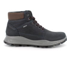 Erkek Bot 8629844 Igı&co Nabuk Gum Lana Goretex Blu Scuro