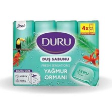 Fresh Sensection Yağmur Ormanı Vegan Katı Duş Sabunu – 4’lü Ferahlatıcı Doğal Sabun Seti