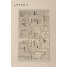 Ultra Halı Afra Serisi Leke Tutmaz Kolay Temizlenir Toz Yapmaz Modern Akrilik Halı