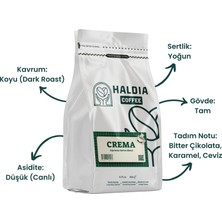 Haldia Coffee Crema Espresso Kahve Blend 250GR. | Koyu Kavrum | Yoğun Gövde, Yoğun Tat