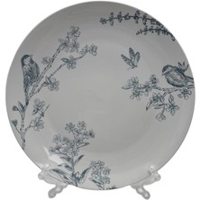 Touch Me Porselen Ocean Bird Servis Tabağı 27 cm 3 Adet