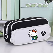 Ada Çanta Kırtasiye Hello Kitty Figürlü 2 Bölmeli Kalem Kutusu/çantası AD19931