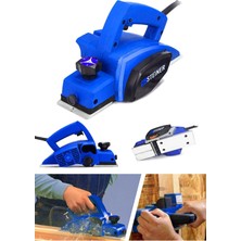Steiner Alman 4000 Watt Bakır Sargılı Metal Şanzıman Çift Bıçaklı Planya Rende Makinesi - ST0518R215