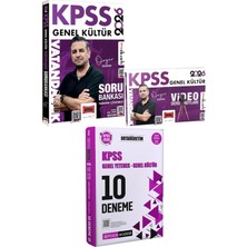 Yargı Yayınevi 2026 Kpss Vatandaşlık Soru Bankası Video Ders Notları - 2026 Kpss Ortaöğretim Çözümlü 10 Deneme