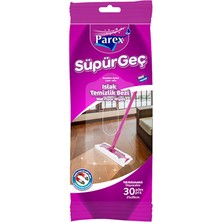 2 Adet  Parex Süpürgeç Yedek Islak Temizlik Bezi