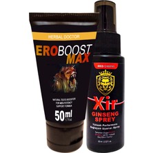 Eco Lounge Eroboost Maxtesto Krem 50 ml + Yanında Etkili Sertleştiricili Erkeklere Özel 3xeffect 60 ml Sprey BKN1EK364
