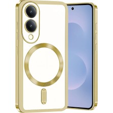 Rdbydn Newface Samsung Galaxy S25 Edge Kross Magneticsafe Kapak - Gold