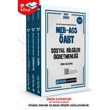 Pegem Akademi 2026 MEB-AGS ÖABT Sosyal Bilgiler Öğretmenliği Konu Anlatımlı E-Kitap Seti