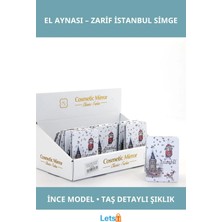 Letsii Taşlı Ince Model El Aynası Istanbul Tasarımı