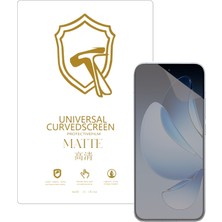 Microcase Oppo Reno 13F 5g ile Uyumlu Tpu Nano Mat Ekran Koruma Filmi EKM107