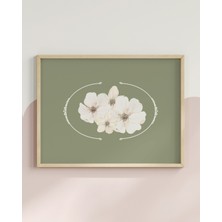 Fuart.Co Vintage Papatyalar Yatay Dijital Baskı Poster (Çerçevesiz) VIFU