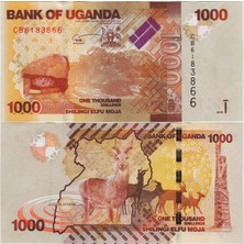 Banknoting Uganda 1000 Şilin 2015 Çil.