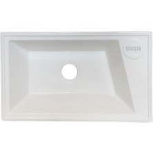 Shuivan Shuıvan Karavan & Tekne Evye Lavabo 40X25CM Plastik