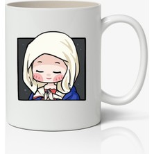 Toyaso Meryem Ana Avatar Cute Art  Temalı Beyaz Kupa Bardak Sevgiliye Arkadaşa Hediye