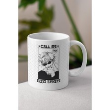 Toyaso Gojo Sensei  Anime Baskılı Beyaz Porselen Kupa Bardak