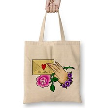 Toyaso Taylor Swift Singer Bez Çanta Uzun Saplı Alışveriş Çantası Plaj Çantası