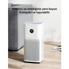 Xiaomi Premium Hava Temizleyici |toz ve Polen Filtreleme | Koku Giderme | Akıllı Kontrol | 60M2 Etkili Derin Temiz Hava