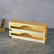 2 Adet  Tohana Bambu Ikili Rulo Folyoluk