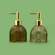 Kpm Cam Sıvı Sabunluk - Asorti - 8X14 cm