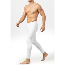 Deepsea Unisex Beyaz Dar Kesim Termal Performans Taytı – Soğuk Havalar & Spor Kullanımı 2607073