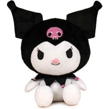Hello Kitty And Friends Peluş HKTD6000 - Siyah Şapkalı Kuromi