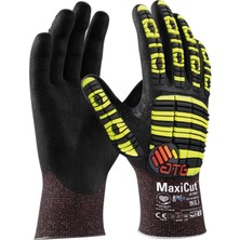 Atg Maxicut Ultra 52-6745FI Darbe Koruyu Bisiklet Motosiklet Eldiveni No:9